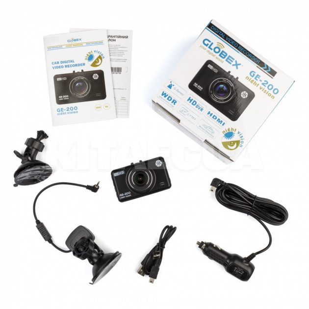 Відеореєстратор 2.7" Full HD (1920x1080) GE-200NV Globex (GE-200NV) - 5
