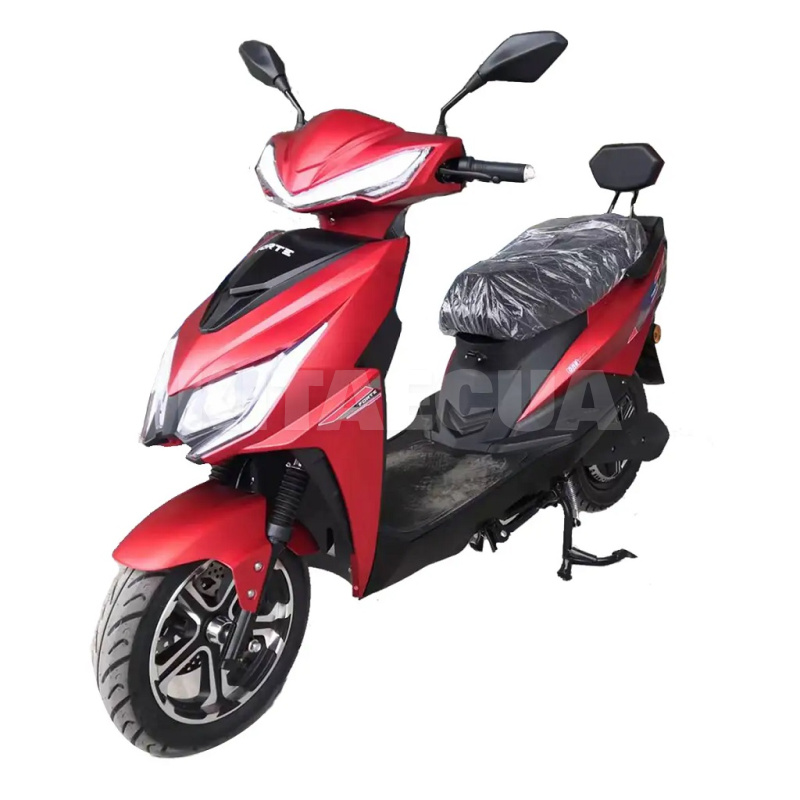 Электроскутер LEON 75 км 2500 Вт красный FORTE (124081-FORTE)