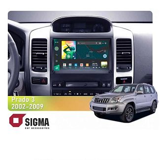 Штатная магнитола X9464 4+64 ГБ 9" Lexus GX470 J120 2002-2009 (F3) SIGMA4car