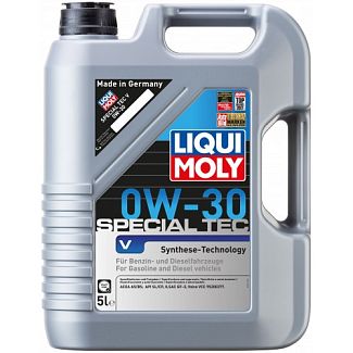 Масло моторное синтетическое 5л 0W-30 Special TEC V LIQUI MOLY