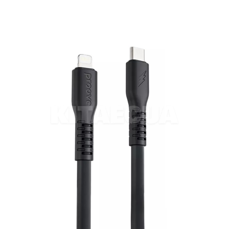 Кабель Type-C Lightning 27W 2м Eternal черный PROOVE (580860001)