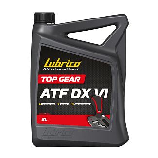 Масло трансмиссионное 3л TOP GEAR ATF DX VI LUBRICO