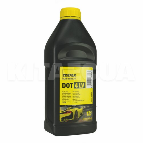 Тормозная жидкость 1л DOT4 LV TEXTAR (95006200)