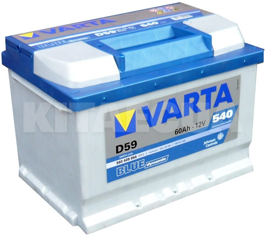 Аккумулятор автомобильный 60Ач 540А "+" справа VARTA (VT 560409BD)