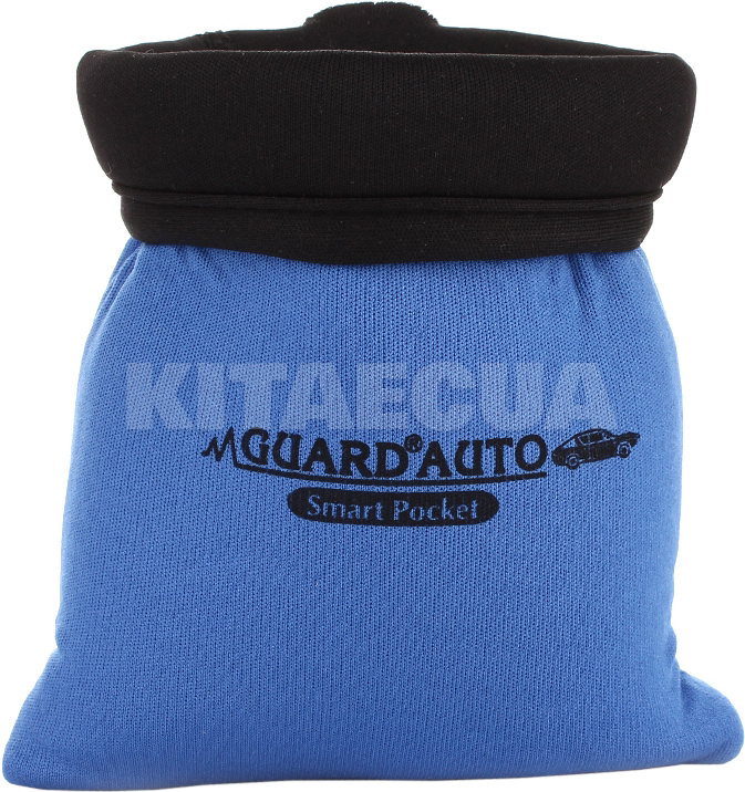 Держатель автомобильный мешочек на клипсе синий GUARD (20175)