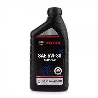 Масло моторное синтетическое 0.946л 5W-30 Motor Oil TOYOTA