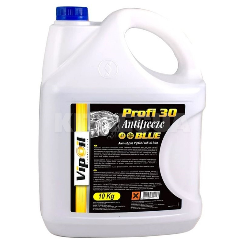 Антифриз синий 10кг х2 profi 30 -24°с VipOil (701397)