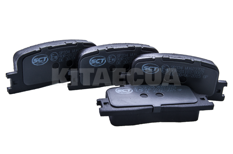 Колодки тормозные задние SCT на Chery E5 (A21-3501090) - 6