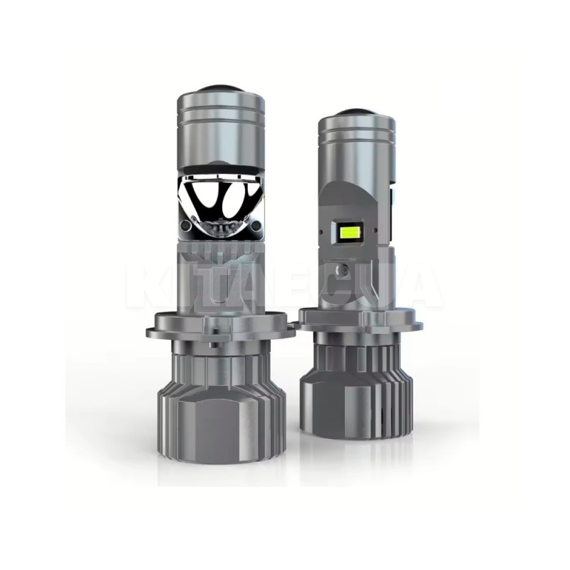 Мини LED линзы в фары H4 90/130W 6000K (F40Mini)