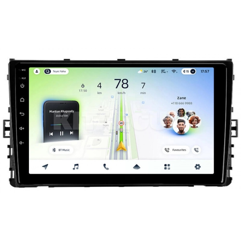 Штатная магнитола CC4L 4+64 Gb 9" Volkswagen Jetta 7 2018-2022 Teyes (72309)