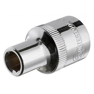 Головка торцевая 6-гранная 8 мм 1/2" 38 мм Intertool