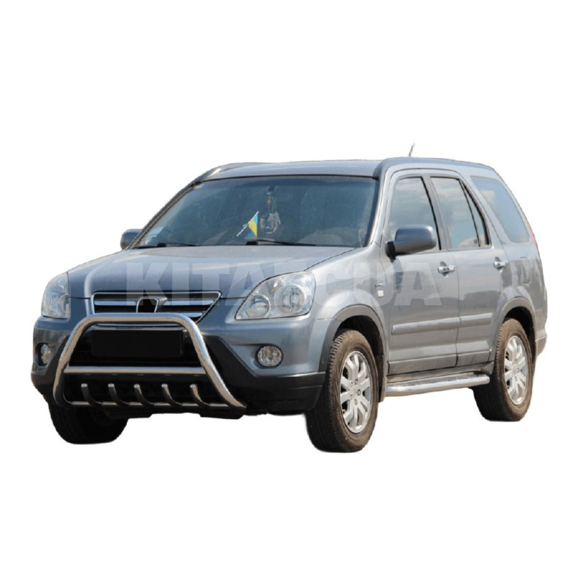 Кенгурятник WT003 Honda CRV 2001-2006 нержавеющая сталь CAN (dug74841) - 2