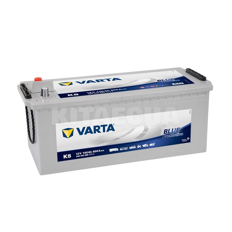 Аккумулятор автомобильный 140Ач 800А "+" слева VARTA (640400080)