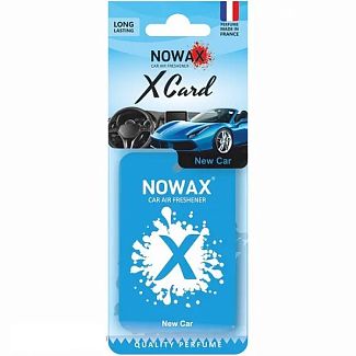 Ароматизатор "нове авто" X CARD New Car NOWAX