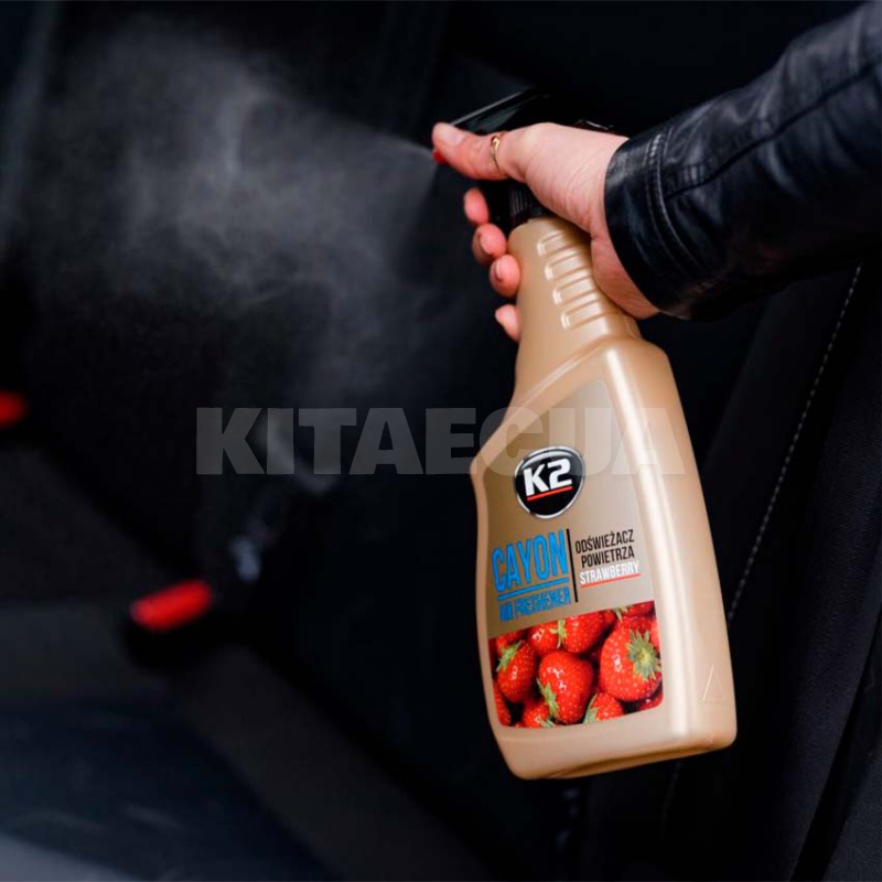 Ароматизатор CAYON STRAWBERRY "полуниця" 700 мл Універсальний K2 (M115SM) - 2