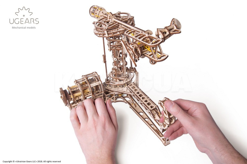 Механическая модель "Авиатор" UGEARS (70053) - 2