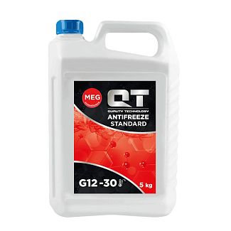 Антифриз красный 5кг G12 -30°C MEG STANDARD QT