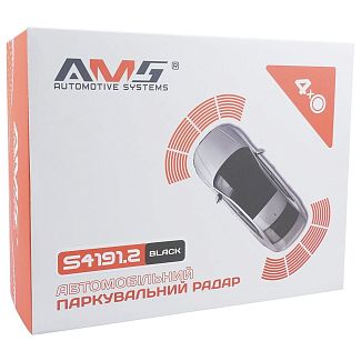 Парктроник S4191.2 черный на 4 датчика 18 мм AMS