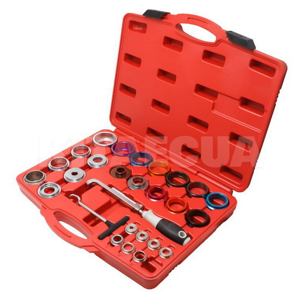 Набір пристроїв та оправок для зняття та встановлення сальників 27 предметів Forsage (F-04A1022)