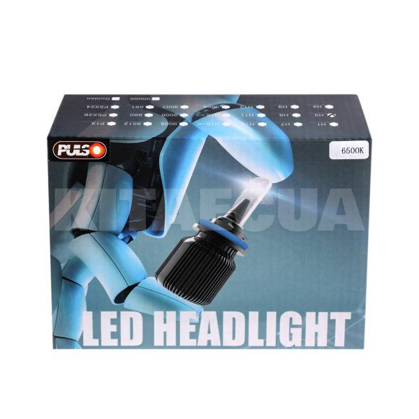 LED лампа для авто H4 9/32V 55W (компл) PULSO (J1-H4) - 3