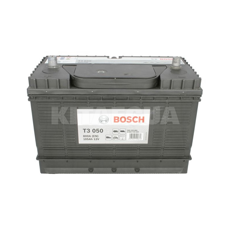 Аккумулятор автомобильный 105Ач 800А "+" слева Bosch (0 092 T30 500) - 2