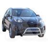 Кенгурятник WT023 Kia Sportage 2015-2021 нержавеющая сталь CAN (dd27766)