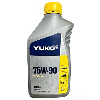 Олія трансмісійна Trans 1л 75W-90 напівсинтетичний Yuko