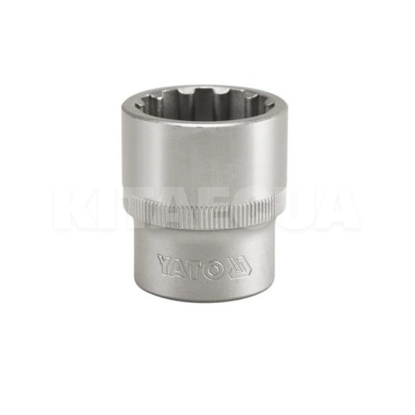 Головка торцевая SPLINE 12 мм 1/2" 38 мм YATO (YT-1464)