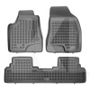 Гумові килимки в салон Lexus RX 400h (2009-н.в.) (3шт) 202402 REZAW-PLAST (24730)