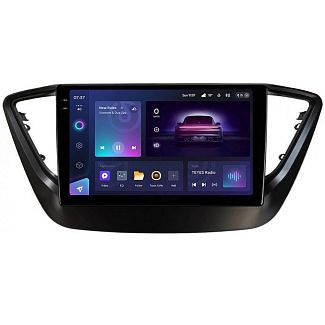 Штатная магнитола CC3 4+64 Gb 9" Hyundai Solaris 2 VERNA ACCENT 2016-2018 Black 2k Teyes