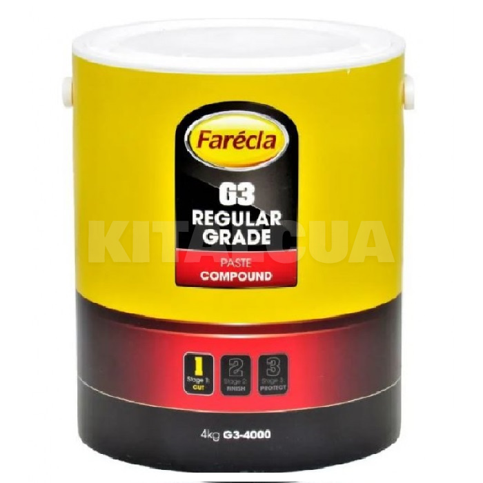 Полировочная паста 4кг G3 Regular Grade Paste FARECLA (00000260958)