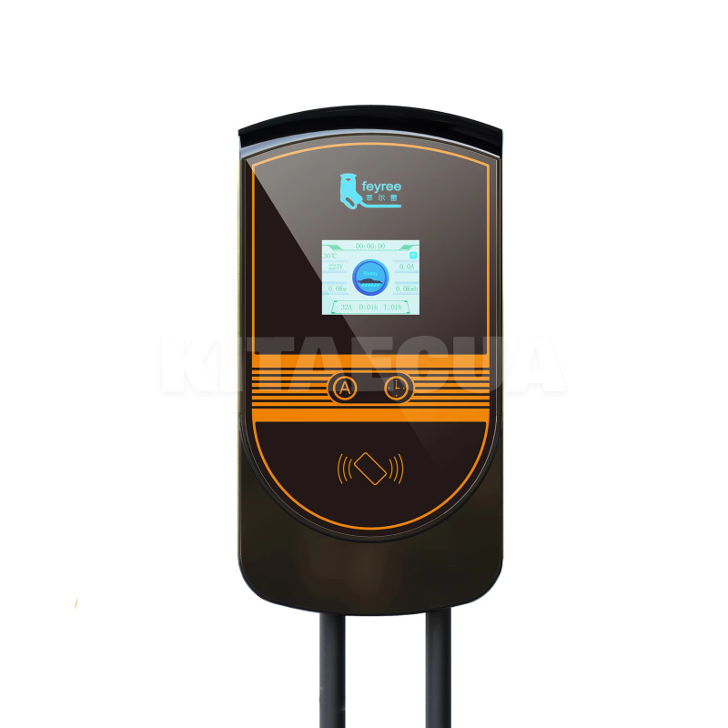 Зарядка для електромобіля 7.4 кВт 32А 1-фаза Type 1 (американське авто) Taururs Wi-Fi FEYREE на HYUNDAI Kona Electric (FY7-32-1PH-TP1-TAU)