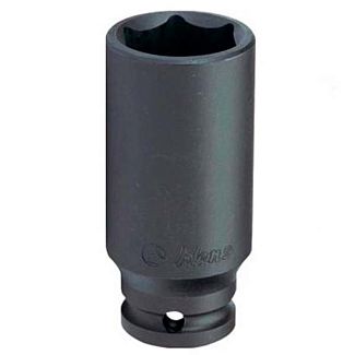 Головка торцевая ударная 6-гранная глубокая 17 мм 1/2" HANS