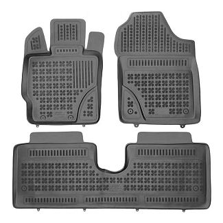 Гумові килимки в салон Toyota Yaris III (2011-2020) (3шт) 201421 REZAW-PLAST