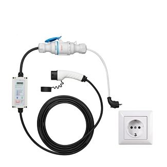 Зарядка для електромобіля Type 2 7.4 кВт 32А 1-фаза PRO UACHARGER