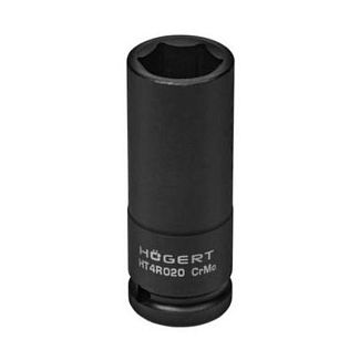 Головка ударна подовжена 6-гранна 20 мм 1/2" HOGERT