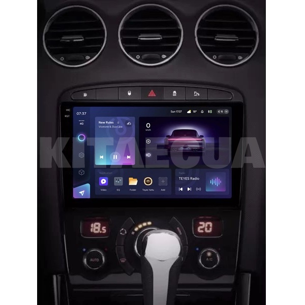 Штатна магнітола CC3 2k 4+32Gb 9" Peugeot 308 2007-2015 Teyes (36396) - 2
