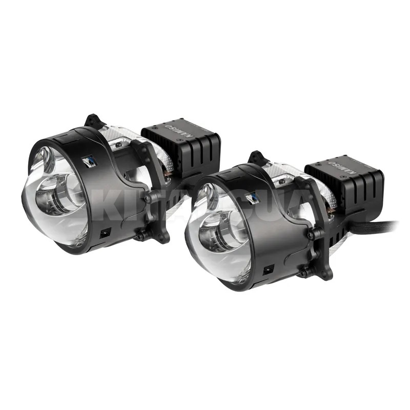 BI LED линзы в фары 3'' 66/85W 5500K Kamiso (DLPD-04-03)