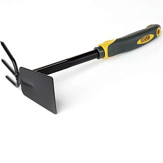 Мотика комбінована плоска з гумовою рукояткою СИЛА