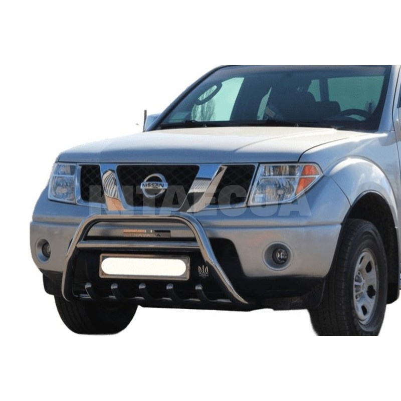 Кенгурятник WT003 Nissan Pathfinder R51 2005-2014 нержавеющая сталь CAN (dd22617) - 2