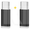 Переходник Type-C - microUSB AC-010 черный 2шт. XoKo (XK-AC010-BK2)