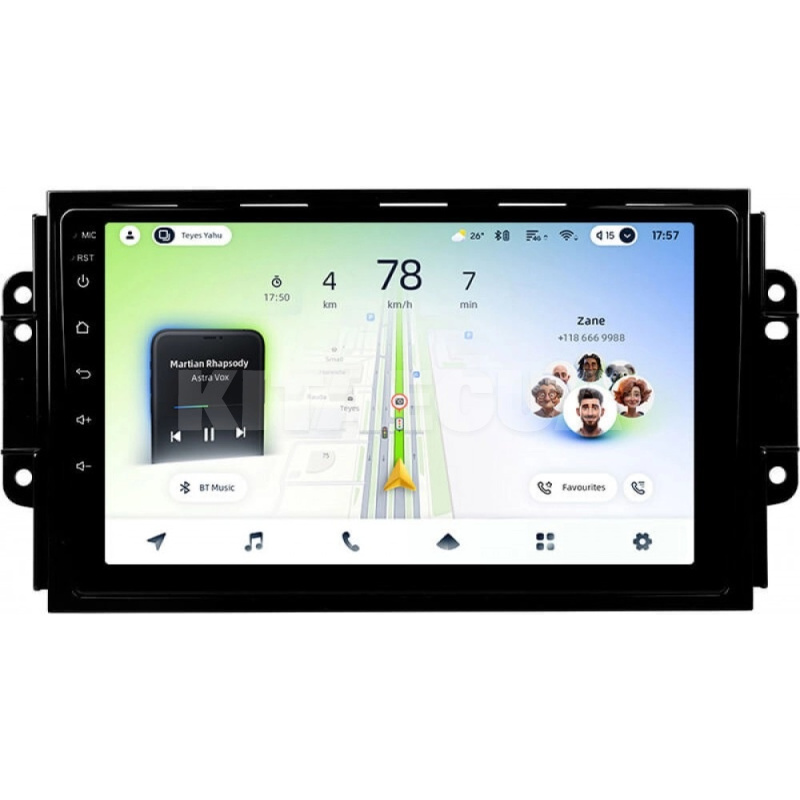 Штатна магнітола CC4L 6+64 Gb 9" Chery Tiggo 3 2016 - 2018 Teyes (70787)