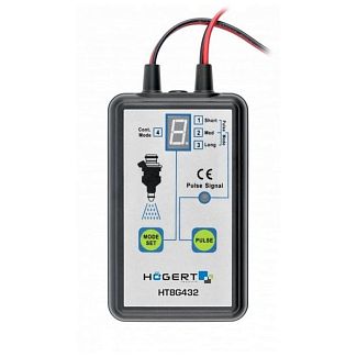 Тестер форсунок електронний для бензинових двигунів HOGERT