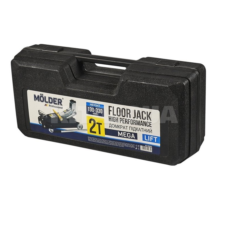 Домкрат гидравлический подкатной до 2т (130-330мм) MOLDER (MA30025) - 4