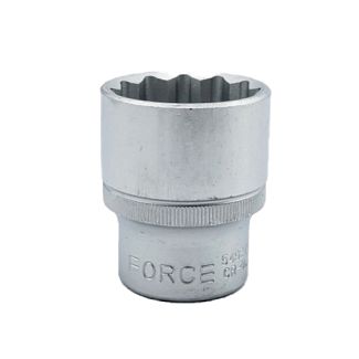 Головка торцевая 12-гранная 27 мм 1/2" 43 мм FORCE