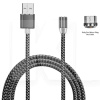 Кабель магнитный USB - microUSB SC-355m 1.2м серый XoKo (SC-355m-MGNT-GR)