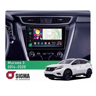Штатная магнитола PRO 10464 4+64 Gb 10 Nissan Murano 3 Z52 2014-2020 SIGMA4car