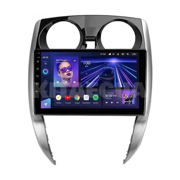 Штатна магнітола X1 2+32Gb 10" Nissan Note 2 E12 2012-2021 Teyes (35949)