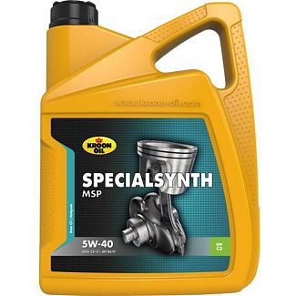 Масло моторное синтетическое 5л 5W-40 SPECIALSYNTH MSP KROON OIL
