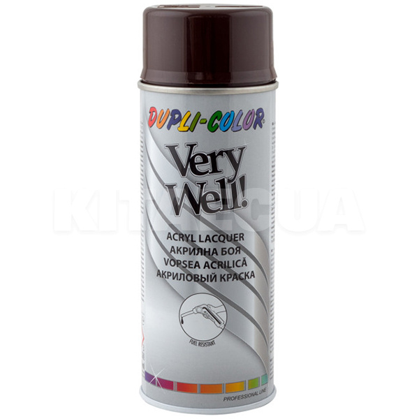 Краска-эмаль универсальная 400мл Ral 8017 шоколадно-коричневая Very Well Dupli Color (VW80170-DUPLI-COLOR)